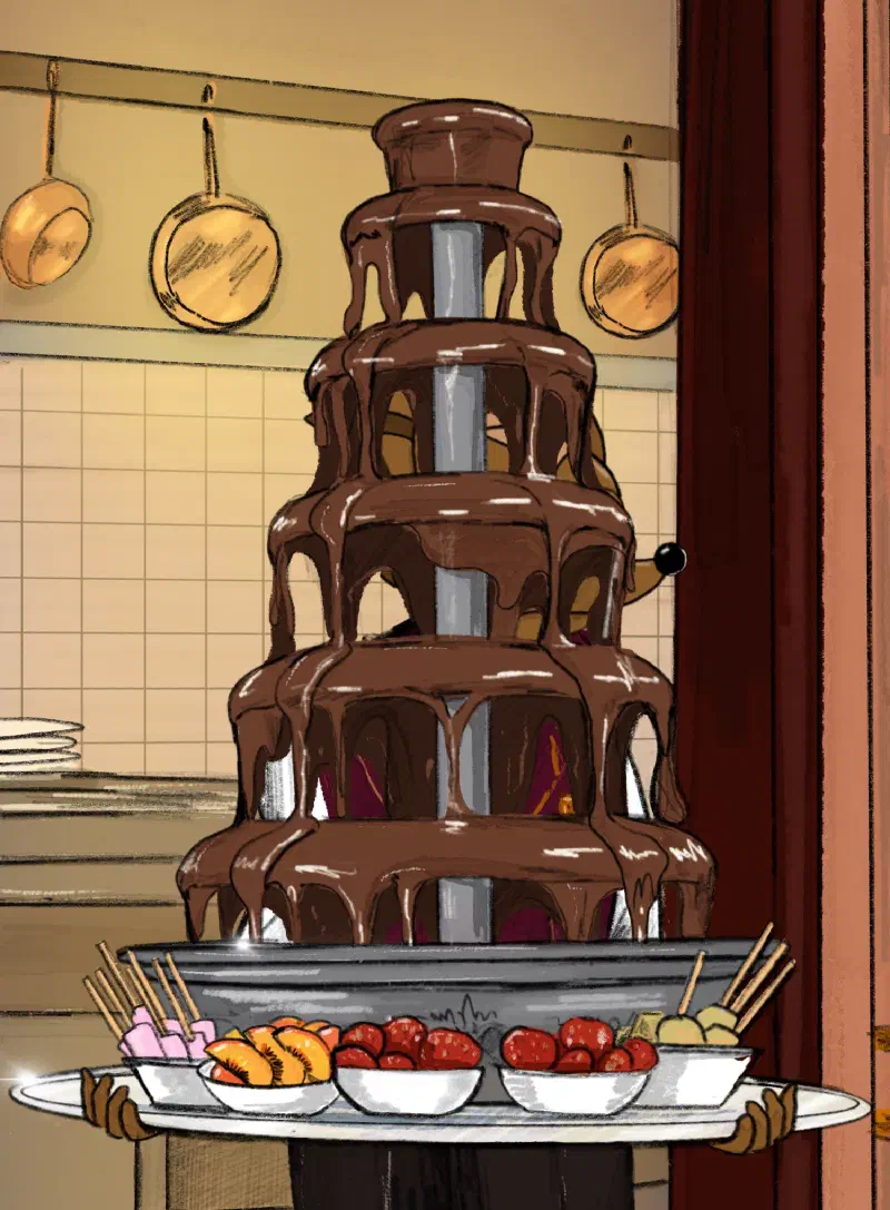 The Hegilton Chocolate Foundain