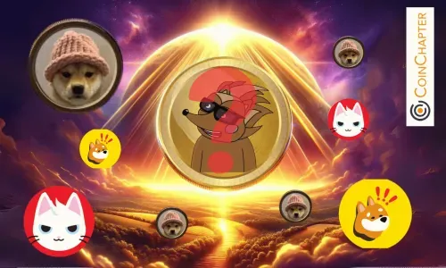 Hege in sunglasses, overlayed on a dramatic sunrise background